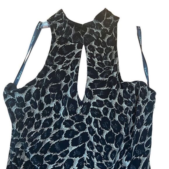 Joseph Ribkoff Two Piece Dressy Glittery Leopard Print Skirt and Top Size 14 - Picture 8 of 16